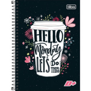 CADERNO  1/4 ESPIR C.DURA 200F TILIBRA D+ em Extrema MG