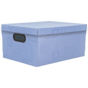 CAIXA ORGANIZADORA N.4 GRANDE AZUL DELLO