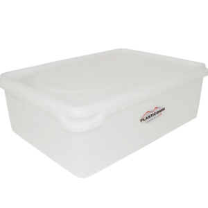 CAIXA PLAST EMPILHÁVEL COM TAMPA 11L 40X29X13CM (0430) em Extrema MG