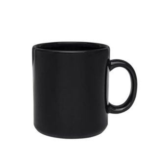 CANECA CERÂMICA AZ9 PRETA 270ML