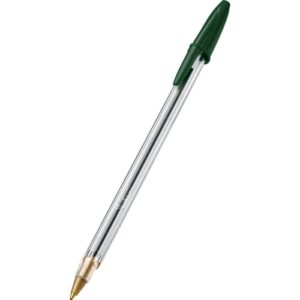 CANETA BIC CRISTAL DURA+ VERDE  (CX COM50)