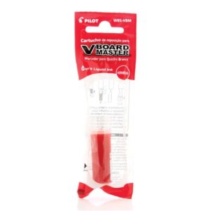 CARTUCHO DE REPOSIÇÃO PARA MARCADOR QUADRO BRANCO VERMELHA