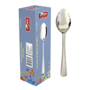 CATUAI - COLHER DE MESA EM INOX (CX COM12) em Extrema MG