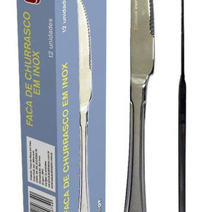CATUAI - FACA DE CHURRASCO EM INOX (CX COM12) em Extrema MG