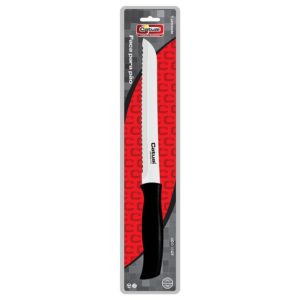 CATUAI - FACA PARA PÃO INOX N8 CABO PRETO