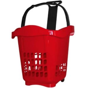 CESTO PARA MARCADO MULTIUSO COM RODIZIO VERM 30LTS em Extrema MG