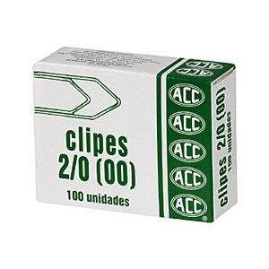 CLIPS GALVANIZADO 2/0 100UN
