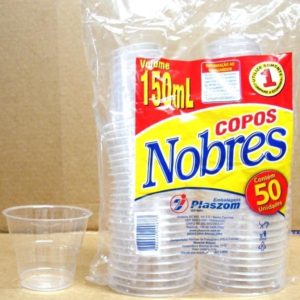 COPO CRISTAL  PLASZON NOBRE   150 ML (PCT COM 50) em Extrema MG