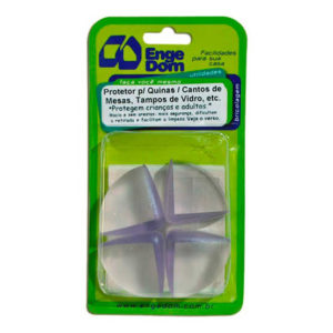ENGEDOM - PROTETOR QUINAS/CANTO 1,7CM 42X42X23MM (PC COM04)REF:2112 em Extrema MG