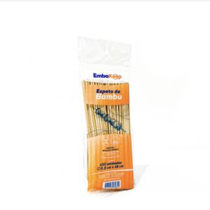 ESPETO DE BAMBU EMBAKEEP 18X3MM (PCT C/100)