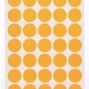 ETIQUETA REDONDA AMARELO 15MM (PCT COM210) (53313) em Extrema MG