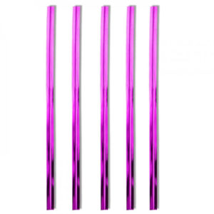 FECHO METALIZADO PARA PRESENTE 11CM PINK (PCT COM100) CROMUS