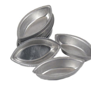 FORMA *ALUMÍNIO BARQUETE 7,6X3,8X1,2 (PCT COM12)