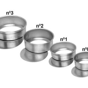 FORMA *ALUMÍNIO PÃO DE MEL FUNDO FALSO N°02 (PCT COM12) em Extrema MG