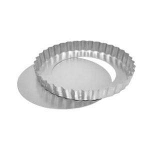 FORMA *ALUMÍNIO TORTA CRESPA FUNDO FALSO N°21