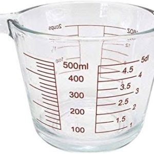 JARRA DE VIDRO MEDIDORA  500ML em Extrema MG