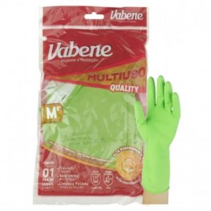 LUVA BORRACHA VABENE M (paR) em Extrema MG