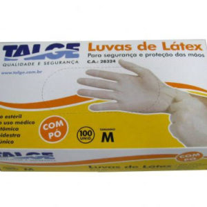 LUVA PROCED/LATEX M (CX COM100) em Extrema MG