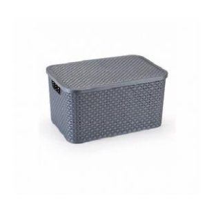 MONTE LIBANO - MICRO CAIXA RATTAN 3,5L GRAFITE em Extrema MG