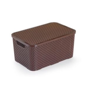 MONTE LIBANO - MICRO CAIXA RATTAN 3,5L MARROM em Extrema MG