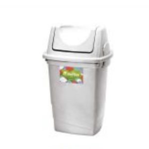 MULTBOX - LIXEIRA BASCUL. PRATA 10 LTS em Extrema MG