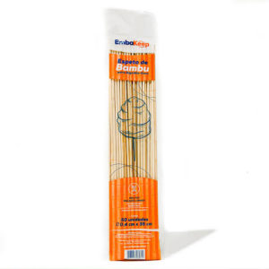 PALITO DE BAMBU PARA ALGODAO DOCE EMBAKEEP 35X4MM (PCT C/50)