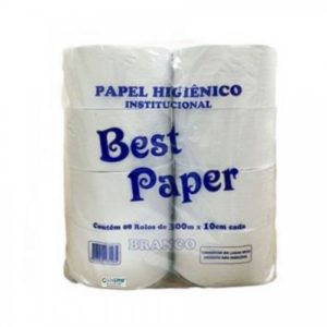 PAPEL HIG ROLAO BR SIMPLES 200MTS (FD COM08)