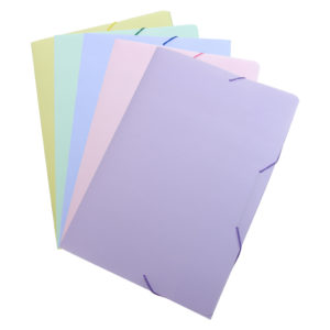 PASTA COM ABA PLÁSTICO COM EST OF SORTIDA DELLO