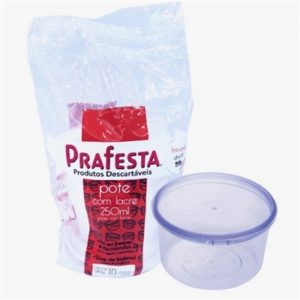POTE COM LACRE  250 ML (PCT COM10) em Extrema MG