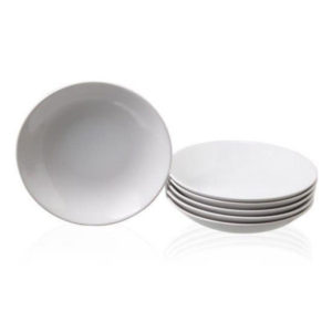 PRATO VIDRO BR FUND 18CM CALDO  OPALINE em Extrema MG