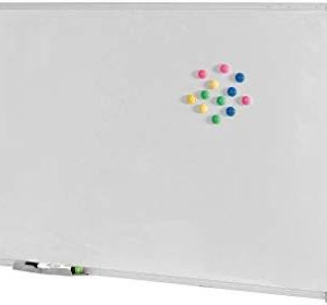 QUADRO AV MAGNETICO 090X060CM BRANCO ALUMÍNIO em Extrema MG