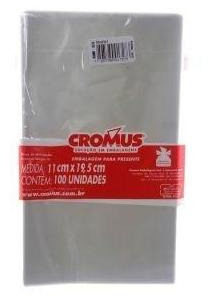 SACO P.P CROMUS LISO TRANSPARENTE COMABA (FURO) 10X15 (PCT COM100)