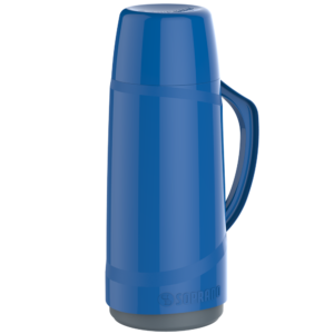 SOPRANO - GARRAFA TÉRMICA CRISTAL 650ML AZUL em Extrema MG
