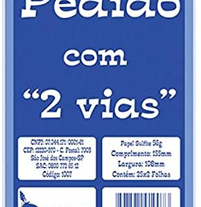 TALÃO TAMOIO PARA REQUISICAO 156X219 50F REF:1028