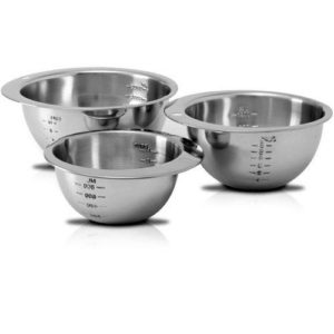 TIGELA DE INOX BOWL COM MEDIDOR 0,800 LTS em Extrema MG