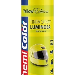 TINTA SPRAY AMARELO LUMINOSO  CHEMI COLOR em Extrema MG