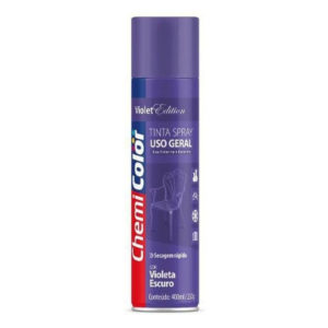 TINTA SPRAY VIOLETA ESCURO  CHEMI COLOR em Extrema MG