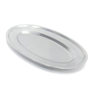 TRAVESSA RASA OVAL INOX 30CM INOX em Extrema MG