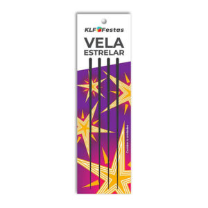 VELA ESTRELAR DE PRATA COM 04 em Extrema MG