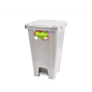 MULTBOX - LIXEIRA PRATA 60 LTS em Extrema MG