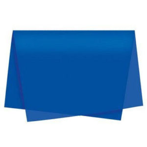 PAPEL DE SEDA AZUL ESCURO 48X60CM 20G (PCT/100) (11499)